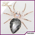 Gothic punk gemstone spider brooch for sale